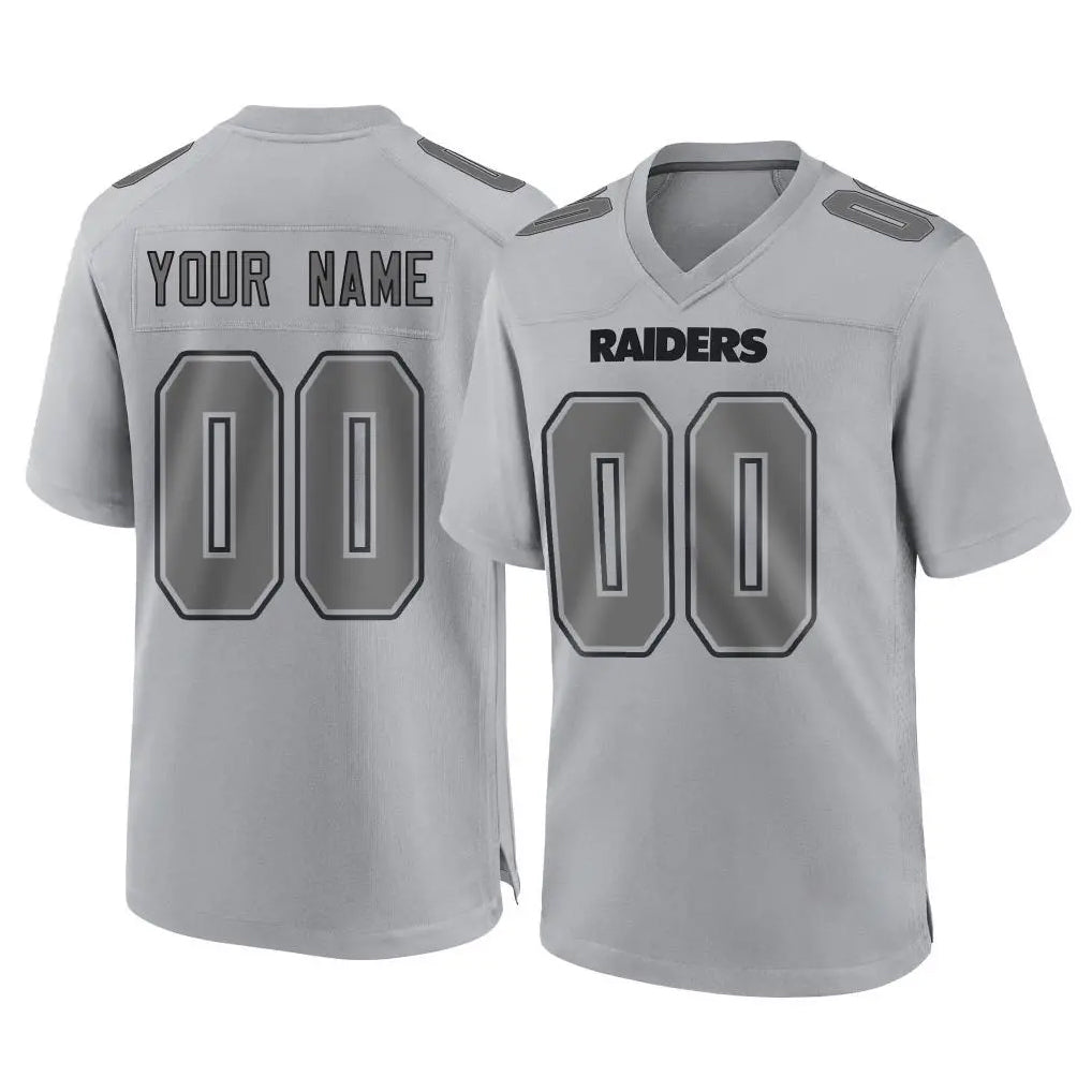 Kdoa Custom LV.Raiders Gray Atmosphere Fashion Limited Game Any Name & Numbers Stitched Jerseys