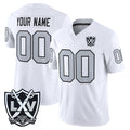 Kdoa Custom LV.Raiders White 2026 Vapor Limited Home Game Any Name & Numbers Stitched Jerseys