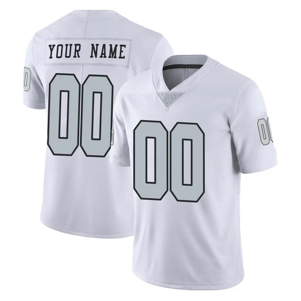 Kdoa Custom LV.Raiders White Limited Color Rush Home Game Any Name & Numbers Stitched Jerseys