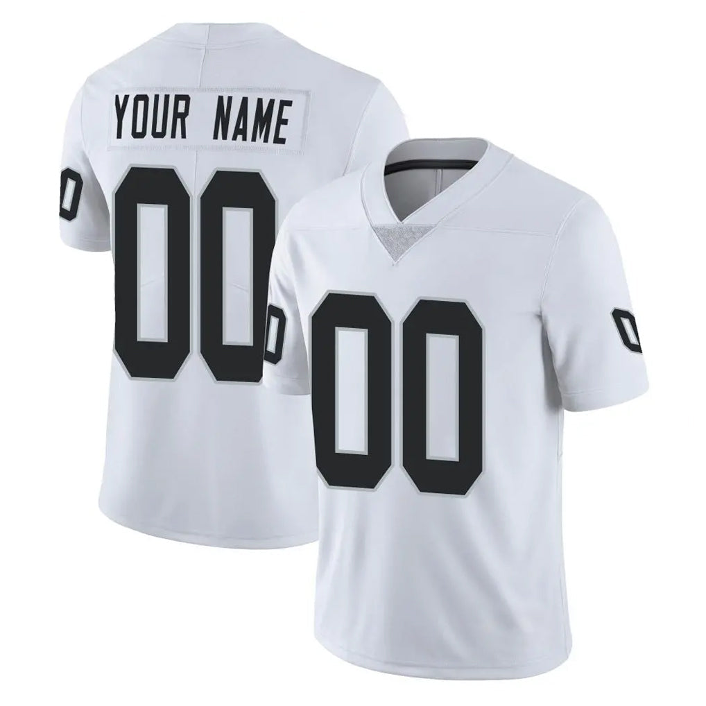 Kdoa Custom LV.Raiders White Limited Vapor Untouchable Home Game Any Name & Numbers Stitched Jerseys