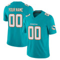 Kdoa Custom M.Dolphins Aqua Limited Vapor F.U.S.E. Home Game Any Name & Numbers Stitched Jerseys