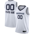 Kdoa Custom M.Grizzlies White 2020-2021 Swingman Stitched Jerseys - Association Edition