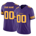 Kdoa Custom MN.Vikings Purple Limited Alternate Vapor F.U.S.E. Home Game Any Name & Numbers Stitched Jerseys