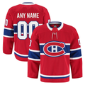 Kdoa Custom Montreal Canadiens Red Home Authentic Pro Jerseys
