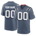 Kdoa Custom NE.Patriots Blue Rivalries Collection Home Game Any Name & Numbers Stitched Jerseys