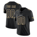 Kdoa Custom NO.Saints Black Impact Limited Home Game Any Name & Numbers Stitched Jerseys