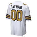 Kdoa Custom NO.Saints White Alternate Game Stitched Jerseys