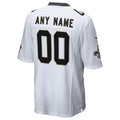 Kdoa Custom NO.Saints White Home Game Stitched Jerseys