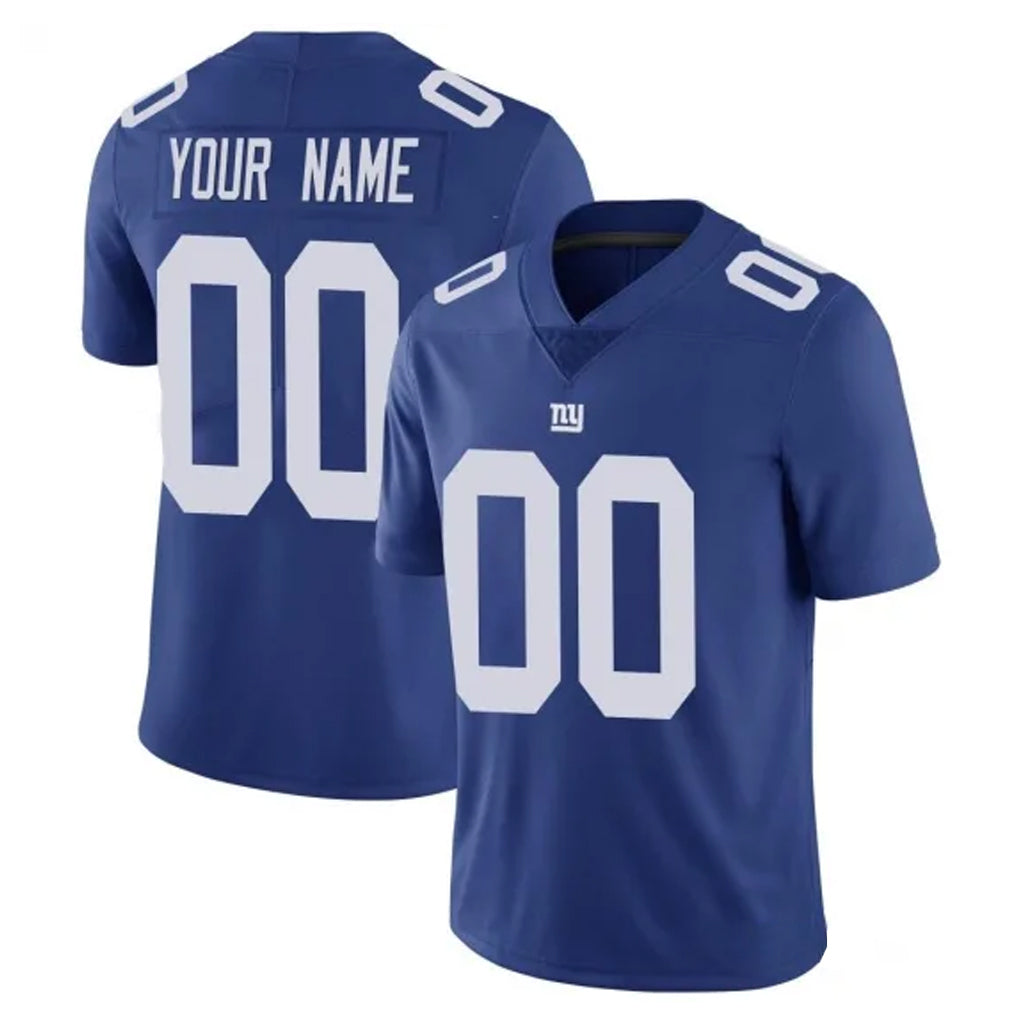 Kdoa Custom NY.Giants Royal Limited Vapor Untouchable Home Game Any Name & Numbers Stitched Jerseys