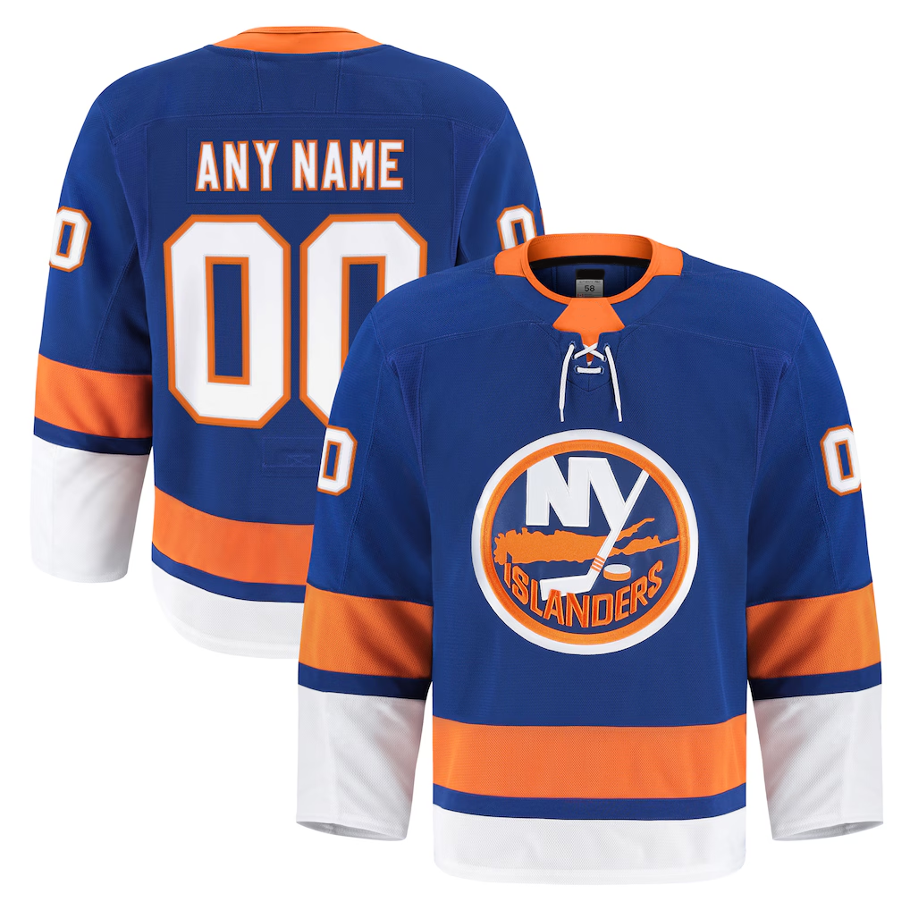 Kdoa Custom NY.Islanders Royal Home Authentic Pro Jerseys