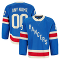 Kdoa Custom NY.Rangers Blue Centennial Authentic Pro Jerseys