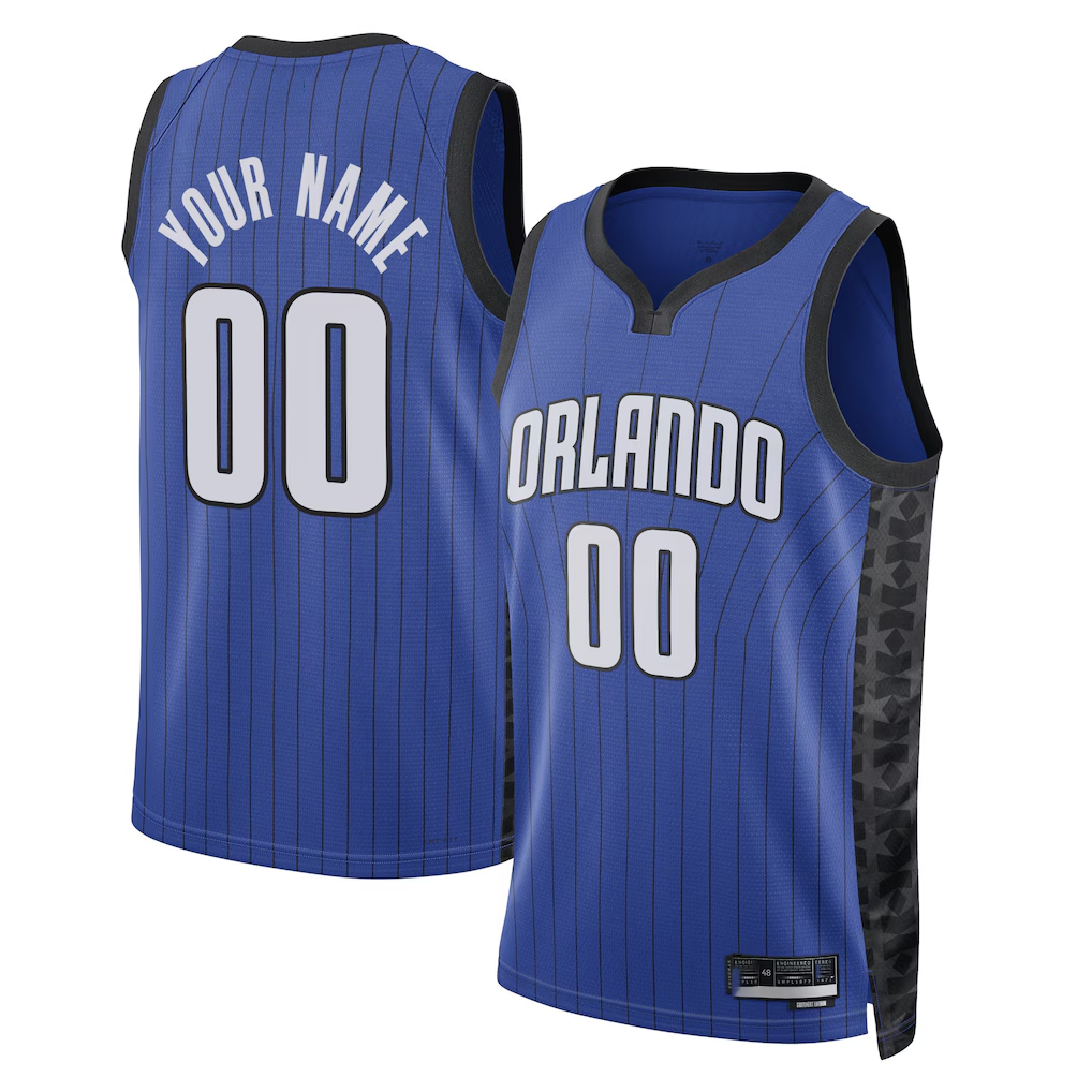 Kdoa Custom O.Magic Royal 2022-23 Swingman Jerseys - Statement Edition