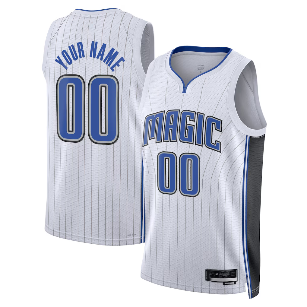 Kdoa Custom O.Magic White Swingman Jerseys - Association Edition