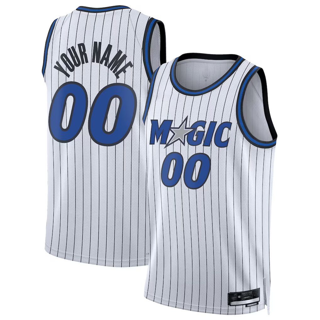 Kdoa Custom O.Magic White Swingman Jerseys - Association Edition