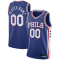 Kdoa Custom P.76ers Royal 2020-21 Swingman Jerseys - Icon Edition