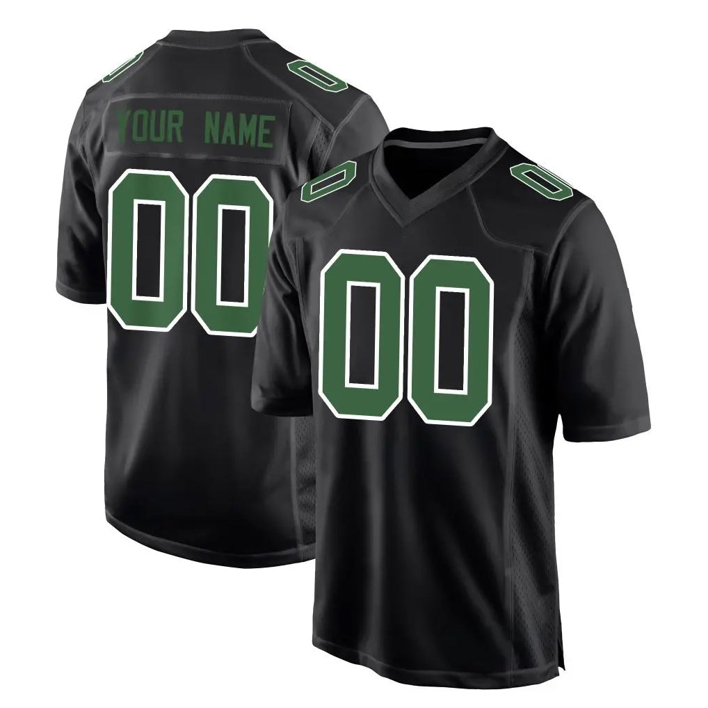 Kdoa Custom P.Eagles Carbon Green Fashion Home Game Any Name & Numbers Stitched Jerseys