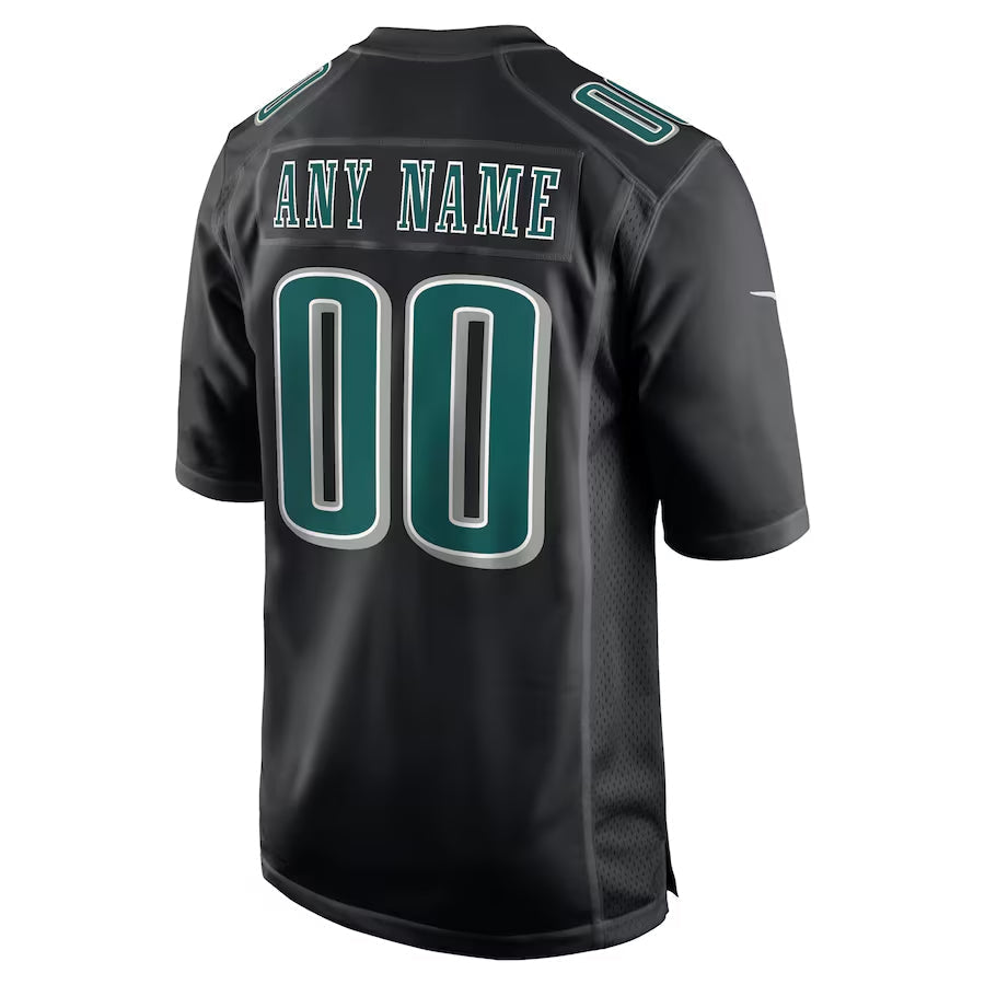 Kdoa Custom P.Eagles Midnight Black Fashion Game Stitched Jerseys