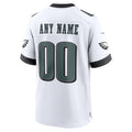 Kdoa Custom P.Eagles White Stitched Home Game Stitched Jerseys