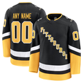 Kdoa Custom P.Penguins Black Alternate Premium Jerseys