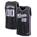 Kdoa Custom S.Kings Fanatics Black Fast Break Jerseys - Icon Edition