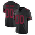 Kdoa Custom SF.49ers Black Alternate Limited Vapor Untouchable Home Game Any Name & Numbers Stitched Jerseys