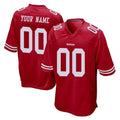 Kdoa Custom SF.49ers Red Home Game Any Name & Numbers Stitched Jerseys
