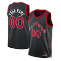 Kdoa Custom T.Raptors Black 2022-23 Swingman Jerseys - Statement Edition