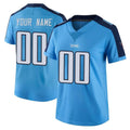 Kdoa Custom T.Titans Light Blue Limited Color Rush Home Game Any Name & Numbers Stitched Jerseys