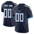 Kdoa Custom T.Titans Navy Limited Vapor Untouchable Home Game Any Name & Numbers Stitched Jerseys