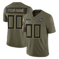 Kdoa Custom T.Titans Olive Limited 2025 Salute to Service Home Game Any Name & Numbers Stitched Jerseys