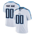 Kdoa Custom T.Titans White Limited Vapor Untouchable Home Game Any Name & Numbers Stitched Jerseys