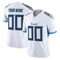Kdoa Custom T.Titans White Vapor F.U.S.E. Limited Home Game Any Name & Numbers Stitched Jerseys