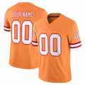 Kdoa Custom TB.Buccaneers Orange Limited Vapor F.U.S.E. Home Game Any Name & Numbers Stitched Jerseys