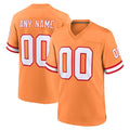 Kdoa Custom TB.Buccaneers Orange Throwback Home Game Any Name & Numbers Stitched Jerseys