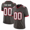 Kdoa Custom TB.Buccaneers Pewter Limited Alternate Vapor Home Game Any Name & Numbers Stitched Jerseys
