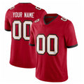 Kdoa Custom TB.Buccaneers Red Limited Vapor F.U.S.E. Home Game Any Name & Numbers Stitched Jerseys