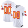 Kdoa Custom TB.Buccaneers White Vapor F.U.S.E. Limited Stitched Jerseys