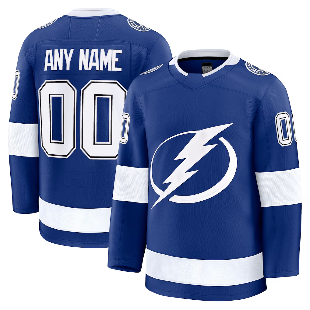 Kdoa Custom TB.Lightning Blue Home Premium Jerseys