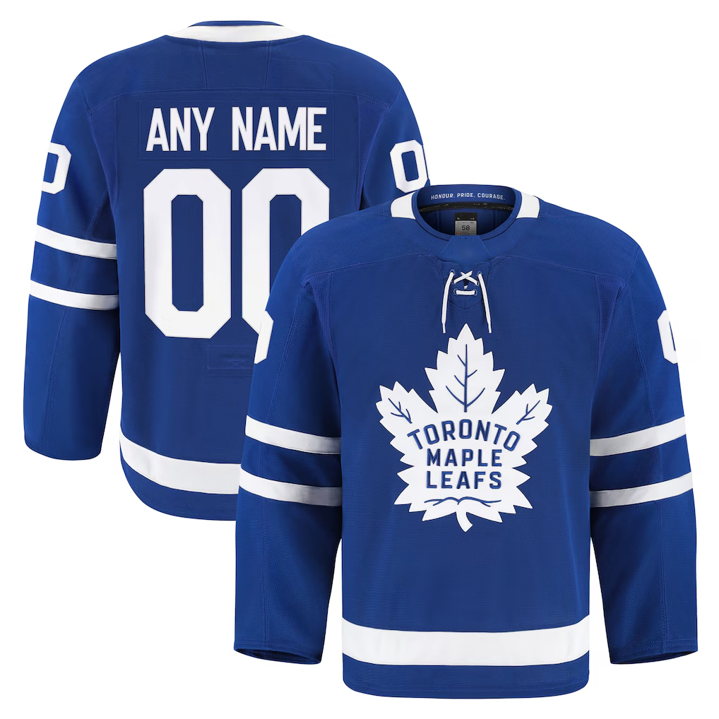 Kdoa Custom T.Maple Leafs Blue Home Authentic Pro Jerseys