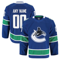 Kdoa Custom V.Canucks Blue Home Authentic Pro Jerseys