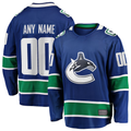 Kdoa Custom V.Canucks Blue Home Team Breakaway Jerseys
