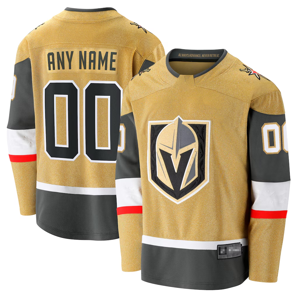 Kdoa Custom V.Golden Knights Home Breakaway Jerseys