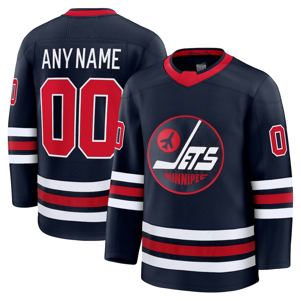 Kdoa Custom W.Jets Navy Alternate Premium Jerseys