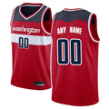 Kdoa Custom W.Wizards Red Swingman Jerseys - Icon Edition