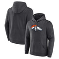 Kdoa D.Broncos Ash One Color Pullover Hoodie Limited Blank Player Stitched Jerseys