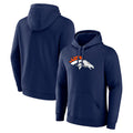 Kdoa D.Broncos Navy Pullover Hoodie Limited Blank Player Stitched Jerseys
