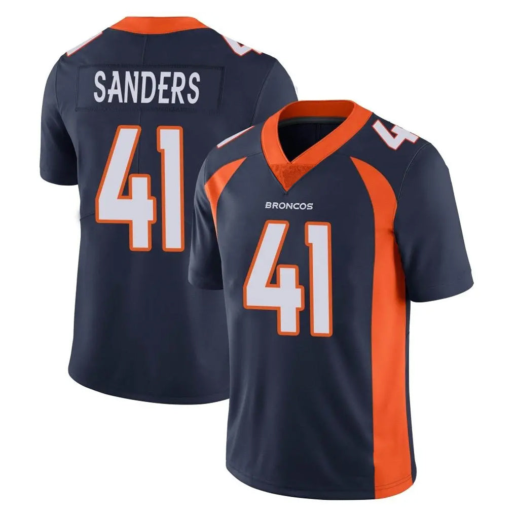 Kdoa D.Broncos #41 Drew Sanders Player Navy Vapor Untouchable Limited Game Stitched Jerseys