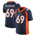 Kdoa D.Broncos #69 Mike McGlinchey Player Navy Vapor Untouchable Limited Game Stitched Jerseys