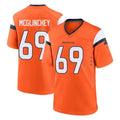 Kdoa D.Broncos #69 Mike McGlinchey Player Orange Home Game Stitched Jerseys