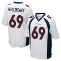 Kdoa D.Broncos #69 Mike McGlinchey Player White Game Stitched Jerseys